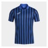 Joma Copa II Striped S/S Jersey Royal-Black