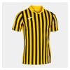 Joma Copa II Striped S/S Jersey Yellow-Black
