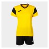 Joma Womens Pheonix Shirt + Shorts Set (W) Yellow-Black