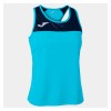 Joma Womens Torneo III Sleeveless Jersey (W) Fluo Turquoise-Dark Navy