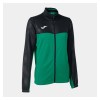 Joma Womens Torneo III Full Zip Jacket (W) Green-Black