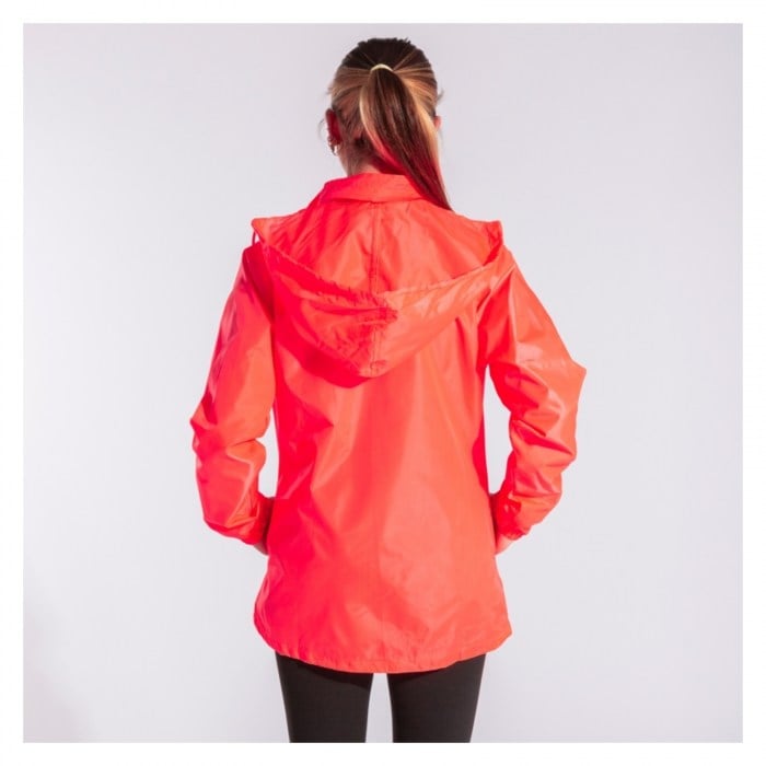 Joma Womens Galia Rain Jacket (W) Dark Fluo Orange