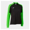 Joma Womens Eco-Championship 1/4 Zip Recycled Midlayer (W) Black-Fluo Green