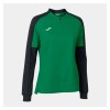 Joma Womens Eco-Championship 1/4 Zip Recycled Midlayer (W) Green-Black