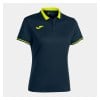 Joma Womens Championship VI Polo (W) Dark Navy-Fluo Yellow