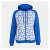 Joma Womens Supernova III Zip Hoodie (W) Royal-White
