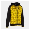 Joma Womens Supernova III Zip Hoodie (W) Black-Yellow