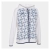 Joma Womens Supernova III Zip Hoodie (W) White-Dark Navy