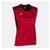 Joma Womens Supernova III Sleeveless Top (W) Black-Red