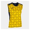 Joma Womens Supernova III Sleeveless Top (W) Dark Navy-Yellow