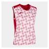 Joma Womens Supernova III Sleeveless Top (W) Red-White