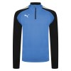 Puma teamLIGA Training 1/4 Zip Top Electric Blue-Black