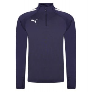 Puma teamLIGA Training 1/4 Zip Top Peacoat-Peacoat