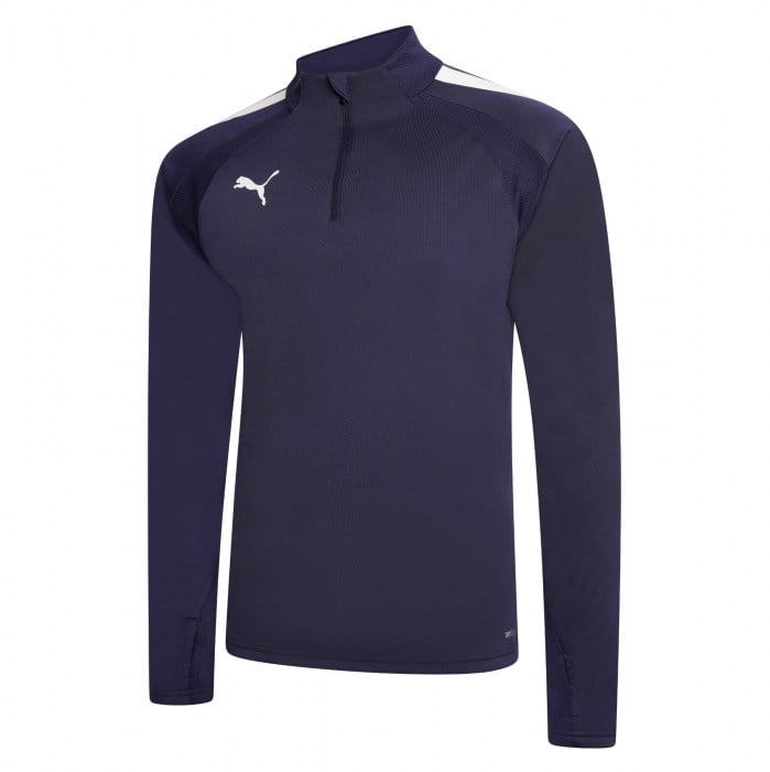 Puma teamLIGA Training 1/4 Zip Top Peacoat-Peacoat