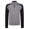 Puma teamLIGA Training 1/4 Zip Top Smoke Pearl-Black