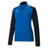Puma Womens teamLIGA Training 1/4 Top (W) Electric Blue-Black