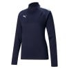 Puma Womens teamLIGA Training 1/4 Top (W) Peacoat-Peacoat