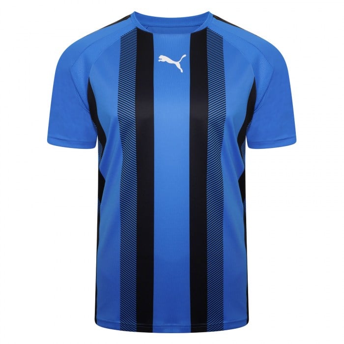 Puma teamLIGA Striped Jersey Royal-Black