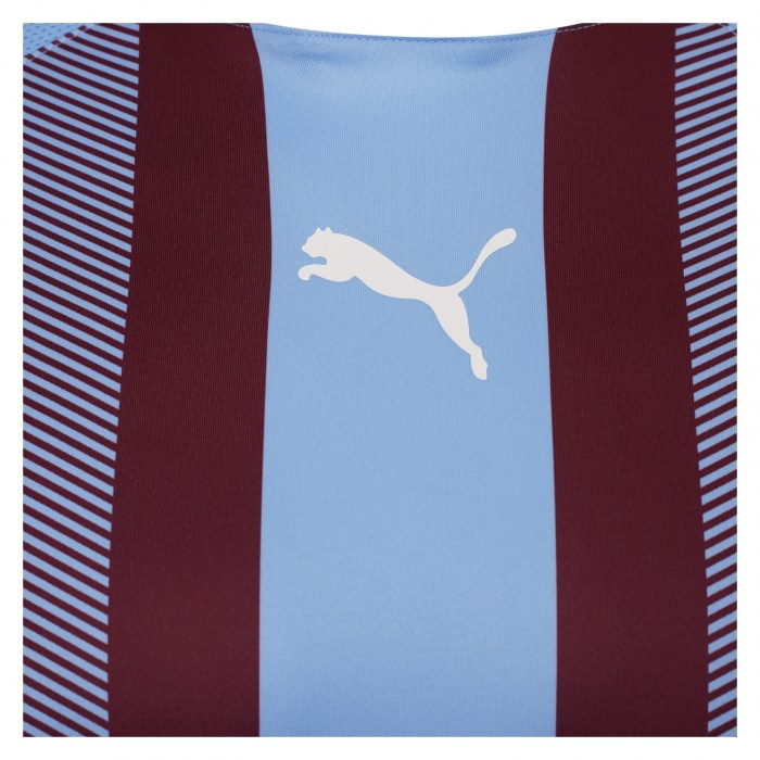 Puma teamLIGA Striped Jersey Team Light Blue-Cordovan