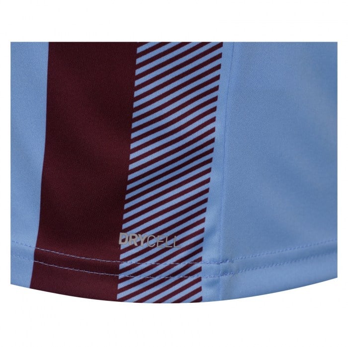 Puma teamLIGA Striped Jersey Team Light Blue-Cordovan