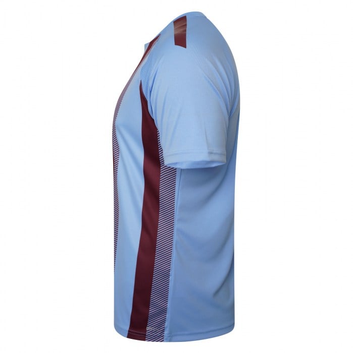 Puma teamLIGA Striped Jersey Team Light Blue-Cordovan