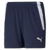 Puma Womens teamLIGA Short (W) Peacoat-White