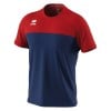 Errea Brandon Short Sleeve Shirt Navy-Red