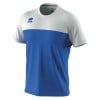 Errea Brandon Short Sleeve Shirt Blue-White