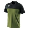 Errea Brandon Short Sleeve Shirt Military Green-Black