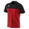 Errea Brandon Short Sleeve Shirt Red-Black