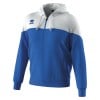 Errea Ben Full Zip Fleece Hoodie Blue-White