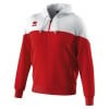 Errea Ben Full Zip Fleece Hoodie Red-White