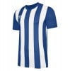 Umbro Ramone Striped Jersey White-Tw Royal