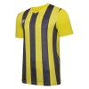 Umbro Ramone Striped Jersey Blazing Yellow-Carbon