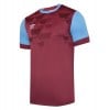 Umbro Vier Jersey New Claret-Sky Blue
