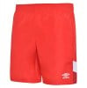 Umbro Training Shorts Vermillion-Chili Pepper-Brilliant White