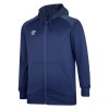 Umbro Zip Thru Hoody Peacoat-Tw Navy