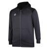 Umbro Zip Thru Hoody Carbon-Black