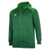 Umbro Zip Thru Hoody Lush Meadows-Tw Emerald