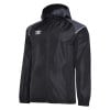 Umbro Hooded Shower Jacket Black-Carbon-Brilliant White