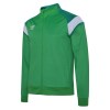 Umbro Knitted Jacket Tw Emerald-Lush Meadows Brilliant White