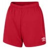 Umbro Womens Club Short (W) Vermillion