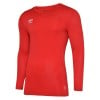 Umbro Elite V Neck Baselayer L/S Vermillion