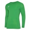 Umbro Elite V Neck Baselayer L/S Tw Emerald