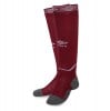 Umbro Diamond Top Football Socks New Claret-White