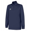 Umbro Womens Club Essential 1/4 Zip Sweat (W) Dark Navy