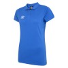 Umbro Womens Club Essential Polo (W) Tw Royal-White