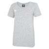 Umbro Womens Club Leisure Crew Tee (W) Light Grey-White