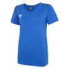 Umbro Womens Club Leisure Crew Tee (W) Tw Royal-White