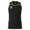 Errea Womens Kenny Singlet (W) Black-Fluo Green
